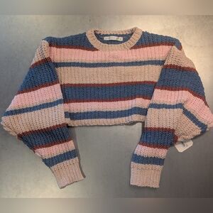 NWT Knit Women's Cropped Sweater